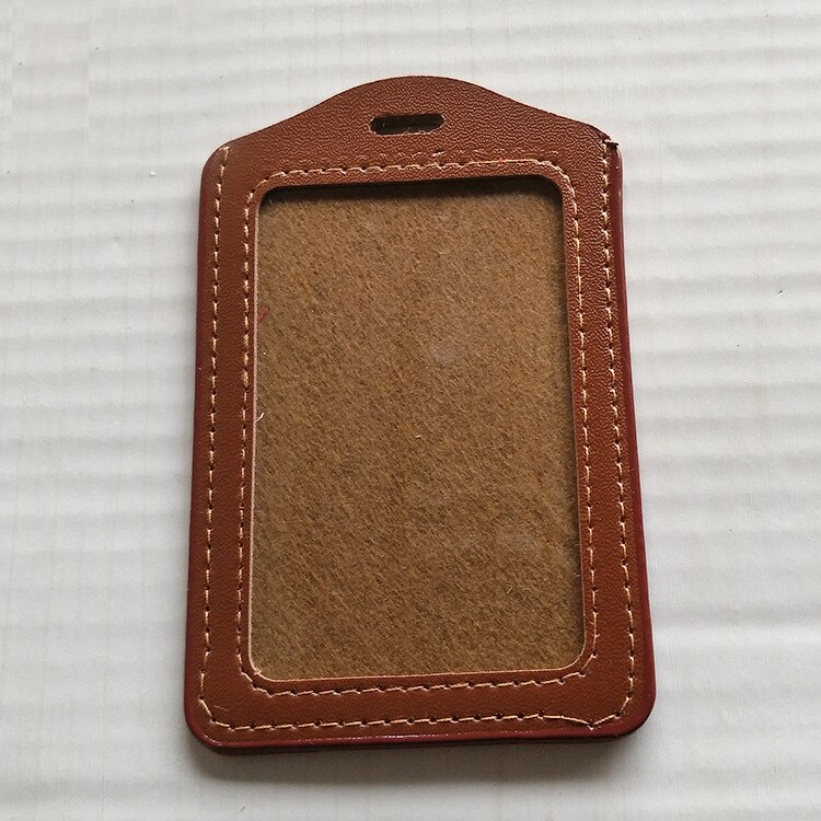 1PC Bank Credit Card Holder Student Bus ID Holders Identity Badge Protective Cover Men Women Office Business Card Holder Wallet: 16