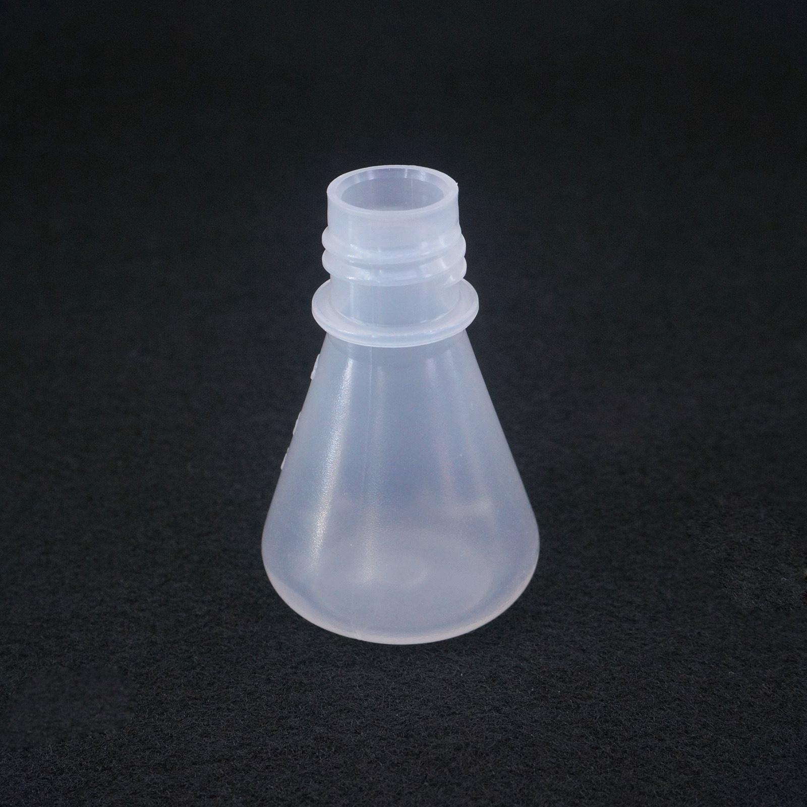 25/50/100/125/250/500/1000/2000ml PP Conical Flask Erlenmeyer Plastic Flask With Cap Lab Teaching Experiment