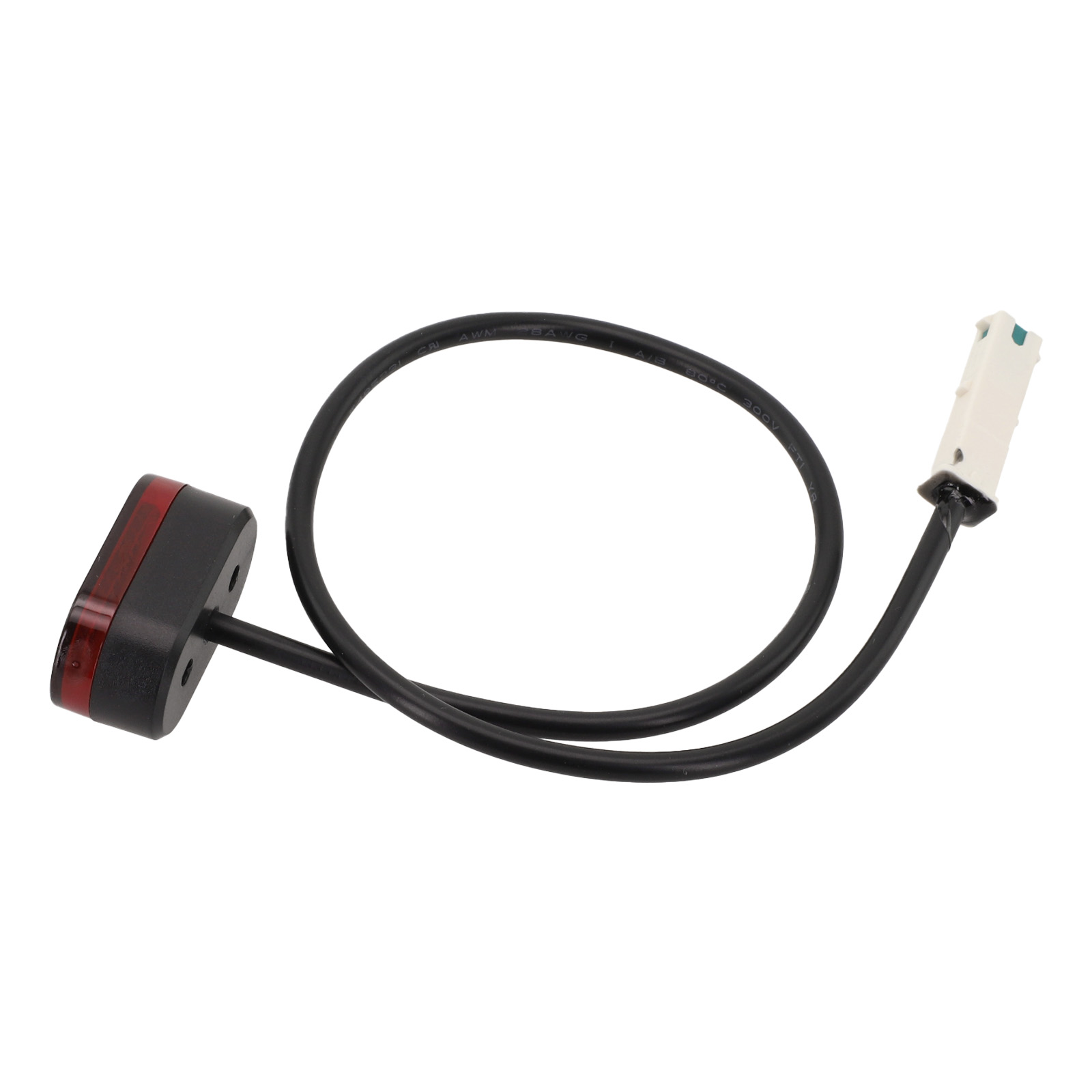 Baglygte til løbehjul, el-løbehjulstilbehør, køresikkerhed, køresikkerhed, enkel struktur, slidstærk, nem at installere