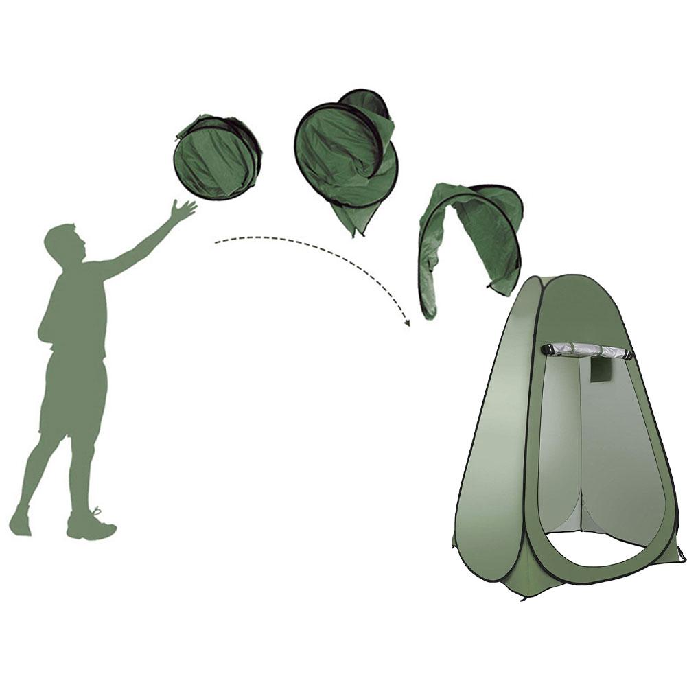 Outdoor Portable Shower Tent Pop Up Pod Privacy Changing Room Easy Set Up Camp Toilet Dressing Room For Camping Beach