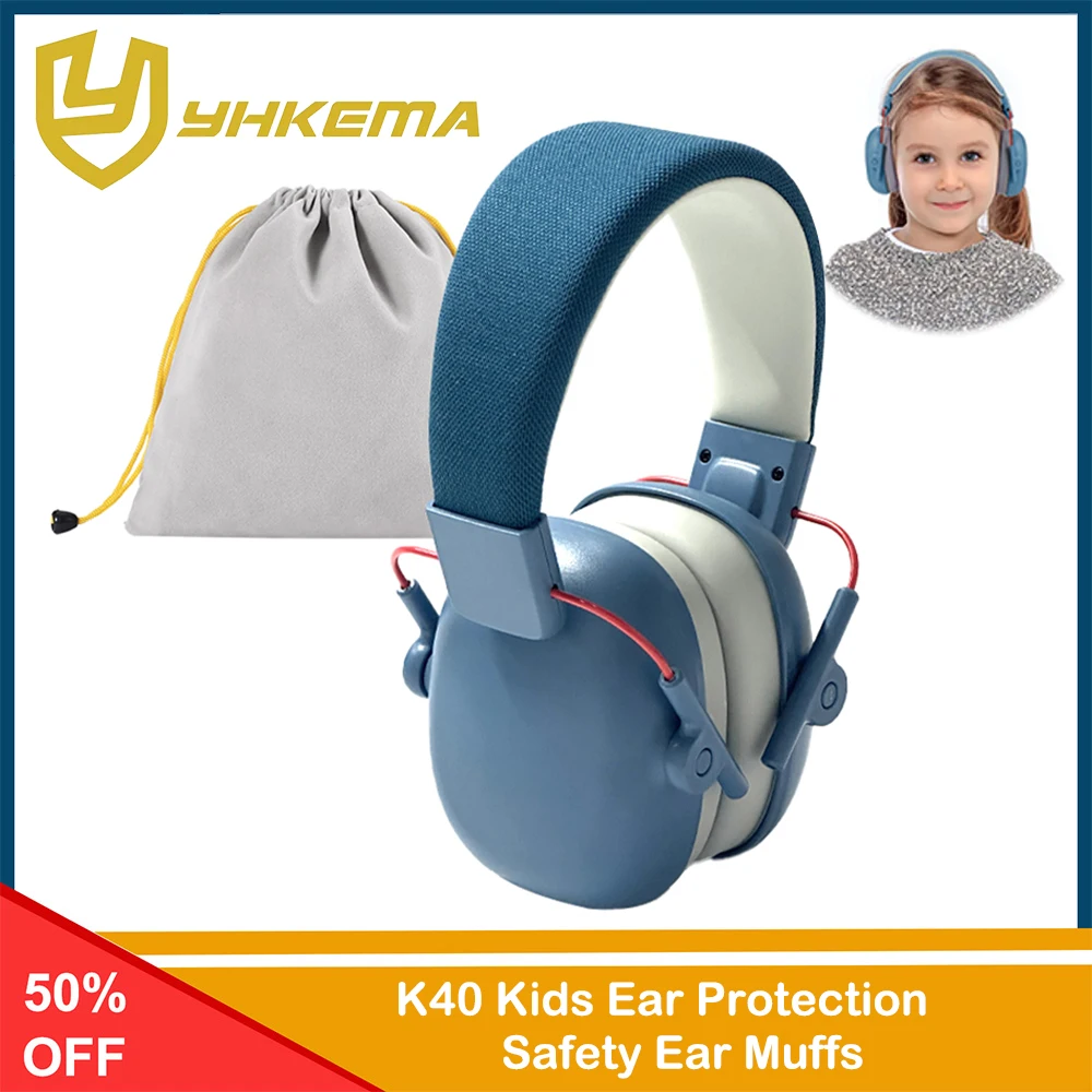 K40 Orejeras de seguridad para protección auditiva para niños, [actualizadas] Protectores auditivos para niños tienen problemas sensoriales