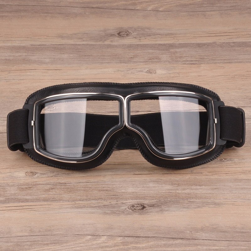 Lunettes de protection Anti-vent, Anti-sable, pour moto, sécurité dans le désert, anti-éclaboussures ultraviolettes: black clear