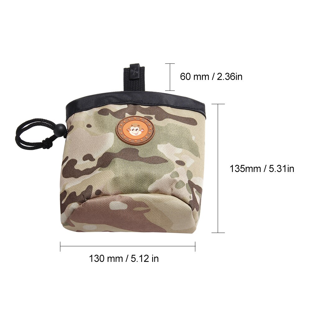 Portable Detachable Dog Training Treat Bags Doggie Pet Feed Pocket Pouch Outdoor Puppy Food Saver Snack Reward Waist Bag