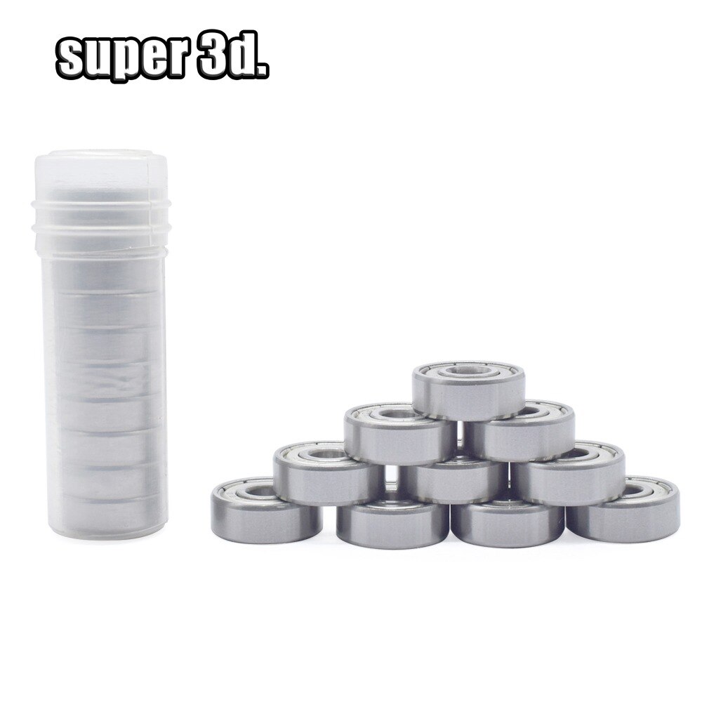 5/10PCS Multiples Roulement À Billes 603ZZ 608ZZ 623ZZ/624ZZ 625ZZ 685ZZ 688ZZ Roue pour 3D Imprimante Roulements Miniatures