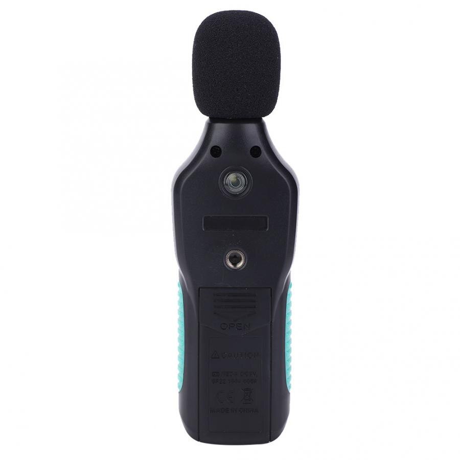 Noise Meter RM062 LCD Digital Sound Level Meter Noise Detect Tester Data Decibel Measurement 30-130dB Digital Sound Level Meter