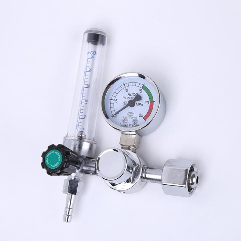 Pressure Reducer 0-25Mpa Welding Easy Read Measure Tool CO2 Handheld Gas Flowmeter Argon Regulator Manual Scale Accurate Gauge