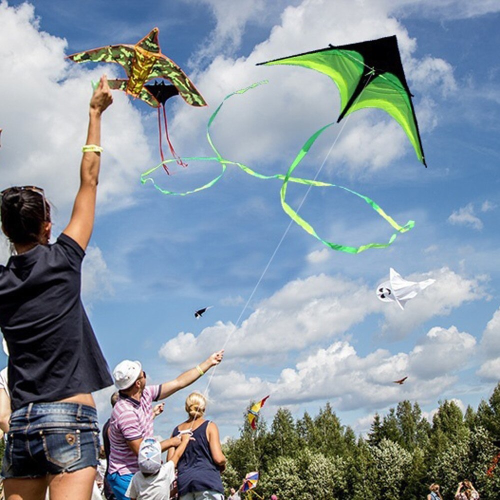 160cm Super Huge Kite Line Stunt Kids Kites Toys Kite Flying Long Tail Outdoor Fun Sports Educational Kites for Adults