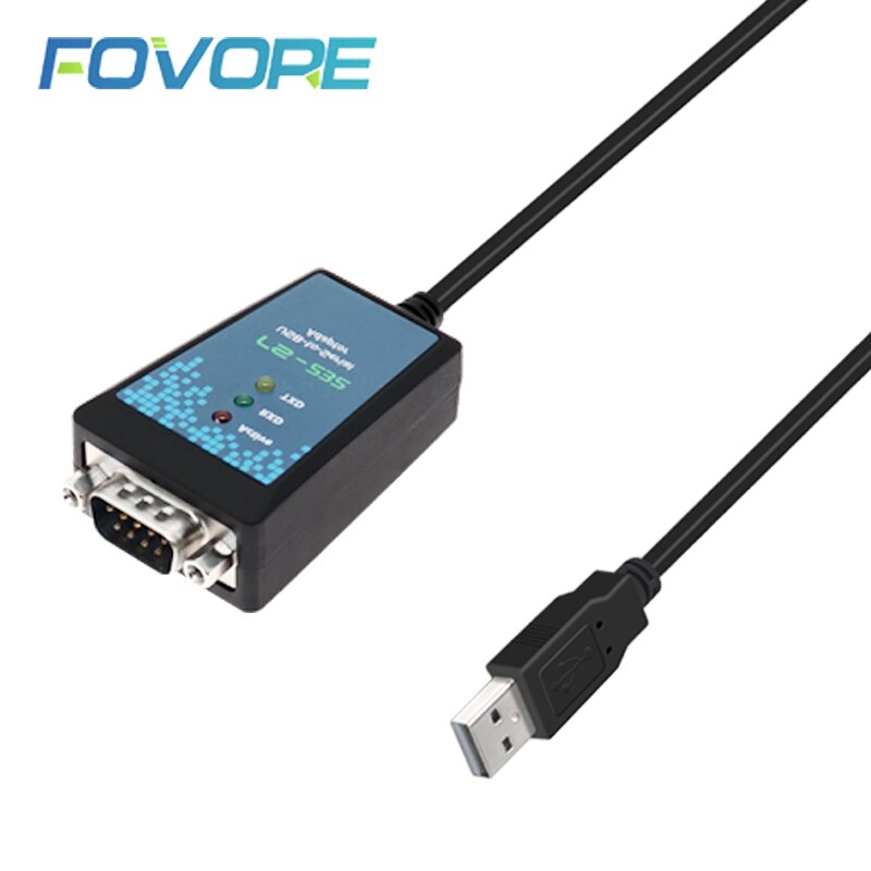 USB to RS232 COM Port Serial DB9 Pin Cable Adapter FTDI232 Chipset for Windows 7 8.1 XP Vista Mac OS USB RS232 COM