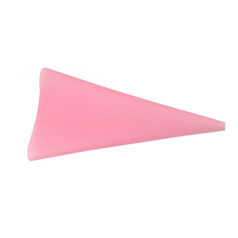 5pcs/set Russian Flower Piping Nozzles Sphere Ball Cake Decorating Tips Cake Silicone Pastry Bags Kitchen Cupcake Pastry Tools: Pink Bag 1pcs