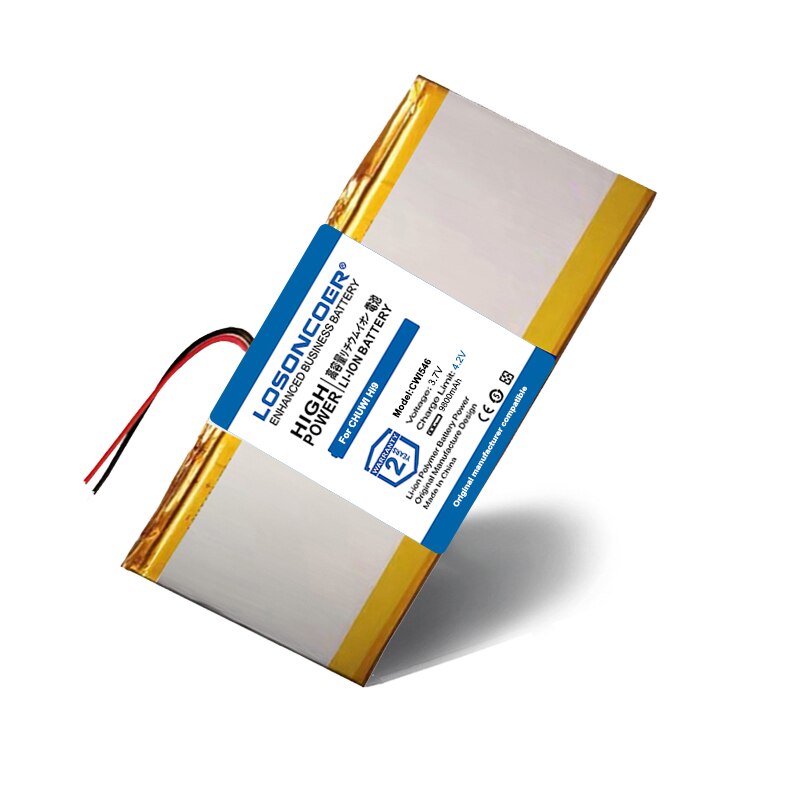 Batterie pour tablette CHUWI Hi9 Air, 9800mAh, 10.1 pouces, CWI546, Pack d'accumulateur Rechargeable li-polymère de remplacement