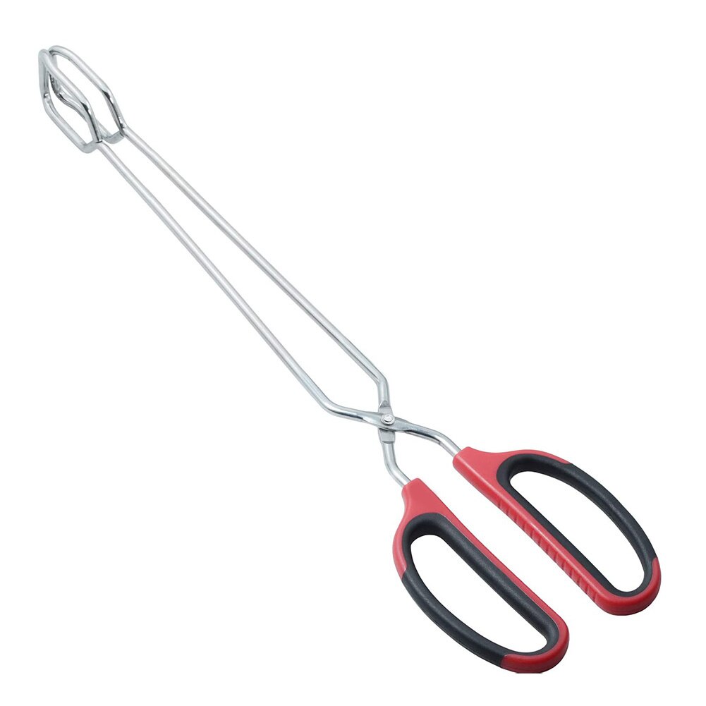 2 st lång rostfri grill grilltång sax klipp mat bröd klämma: Default Title