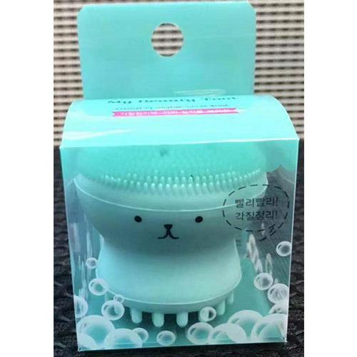 1 Pc Silicone Small Octopus Facial Cleansing Brushes Face Cleaning Washing Brush Massage Beauty Instrument Clean Pores/Exfoliate: B05
