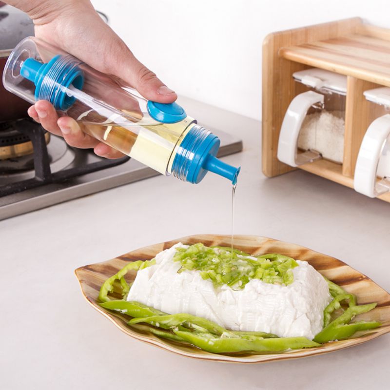 2 In 1 Koken Olijfolie Spuit Dispenser Cruet Keuken Gebak Gereedschap Olie Spray Fles Food-Grade pp