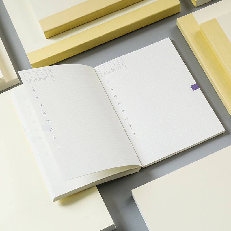 Yiwi A5 A6 Hobo Notebook Innerlijke Leeg Grid Lijnen Pagina 'S Journal Note Boek Navuller Papier Planner Dagboek Leuke Briefpapier
