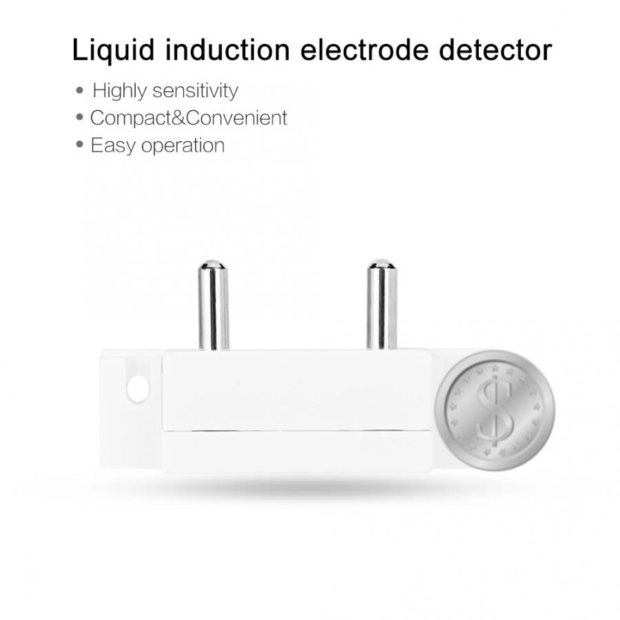 Water Leakage Sensor Flood Leak Liquid Detector Probe Alarm for Home Farm Security Leak Liquid Detector Water Alarm