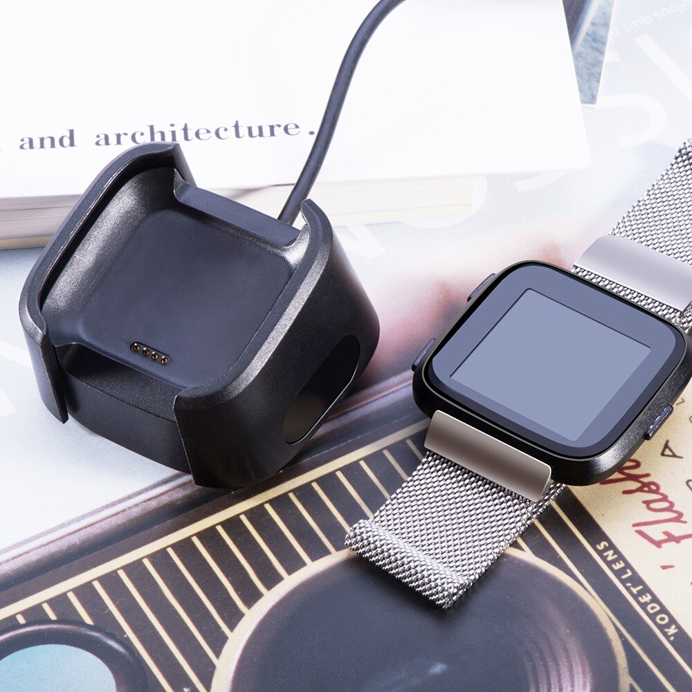 Chargeur USB pour Fitbit versa 2 versa lite/versa, câble de chargement, accessoires de montre intelligente, adaptateur de station de charge