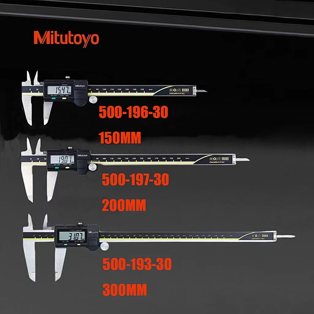 Mitutoyo Caliper 150/200/300mm 500-197-30 LCD Digital Vernier Calipers 8in Electronic Measuring Stainless Steel Caliper Digital