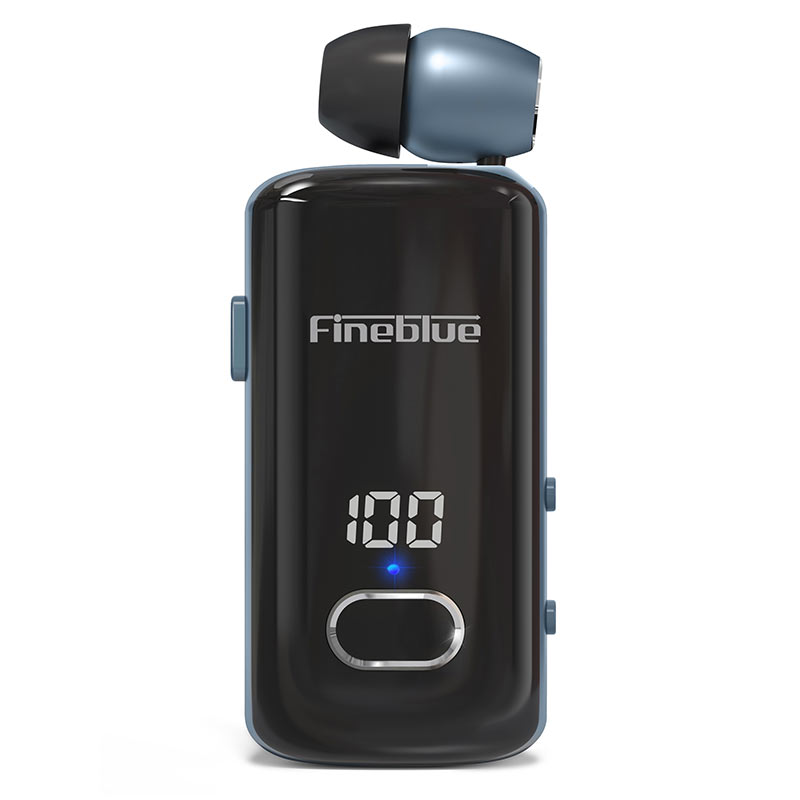 Fineblue F580 Draadloze Koptelefoon Bluetooth 5.3 Intrekbare Draagbare Headset Gesprekken Herinneren Trillingen Sport Run Hoofdtelefoon F920 F520: Blauw