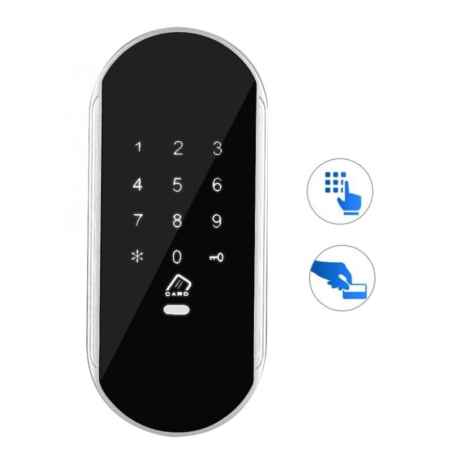 Touch Keypad Lock Induction ID Card Cabinet Cupboard Coded Locker Security access control