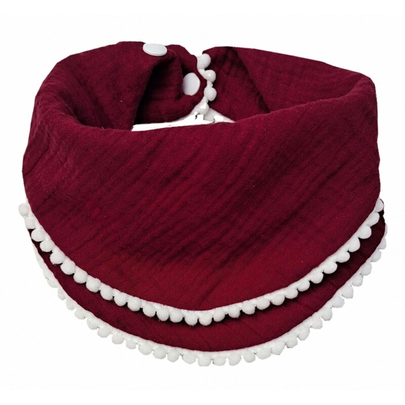 Pasgeboren Baby Slabbetjes Katoen Kwastje Speeksel Voeden Handdoek Dubbele Laag Driehoek Sjaal Bandana Bib Jongens Meisjes Slabber Absorberende Doek: RW