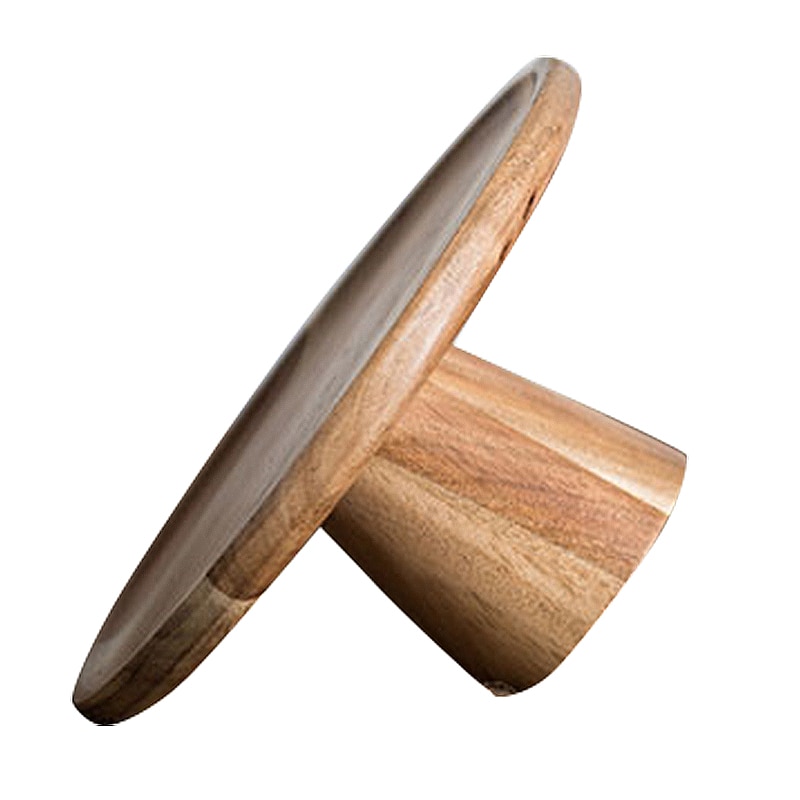 Elevated Wooden Cake Tray Food Tray Multi-Purpose Ecological Wood Dessert/Fruit Tray Home Decoration: Default Title