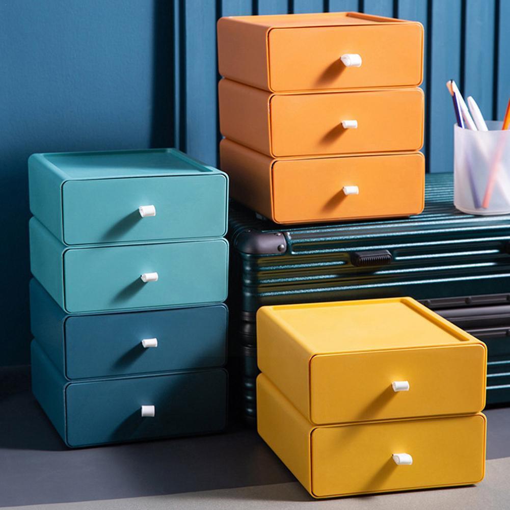 Organizador De Critorio De Bambú A Precio Económico Con 4 Cajon De  Almacenamiento Caja De Madera -, image size:1001x1001