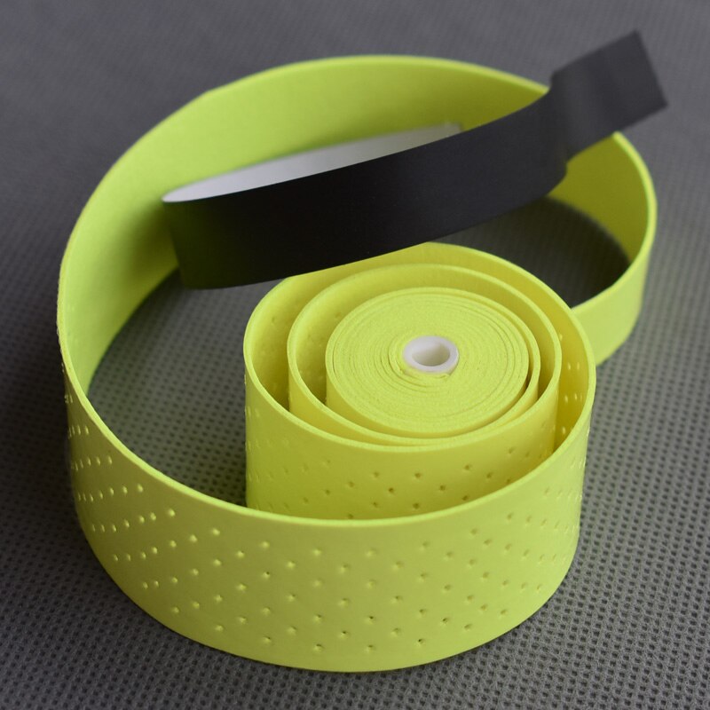 10 st olika färger tennisracket viskös övergrepp badmintonracket över grepp med ventilationshål