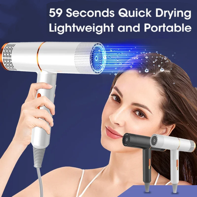 Hair Dryer Negative Lonic Blower High-speed Electricturbine Drier Constant Temperature Quickdrying Hair Tool