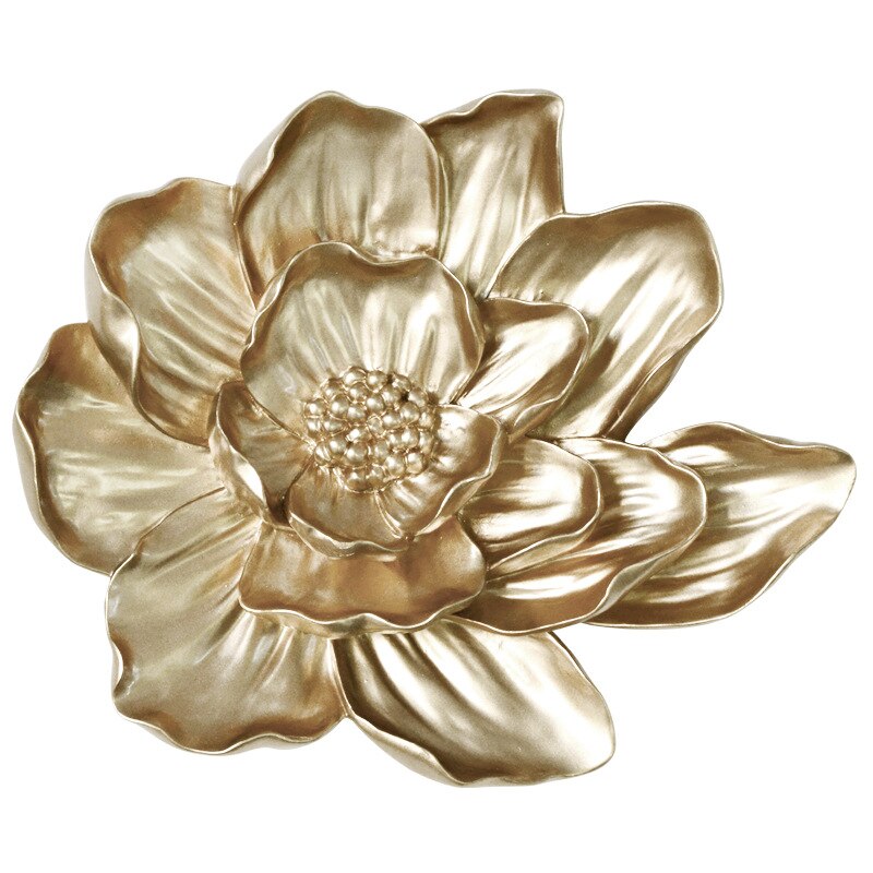 3D Stereo Harz Lotus Fisch Blumen Handwerk Dekoration Europäischen Wohnzimmer Hause Wand Hängen Fische Wandbild Kreative Wand Aufkleber