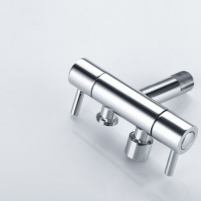 Bathroom Accessories Dual Purpose One In Two Out Bibcock Cold Water Bathroom Faucet Rust and Corrosion Resistance Toilet Taps