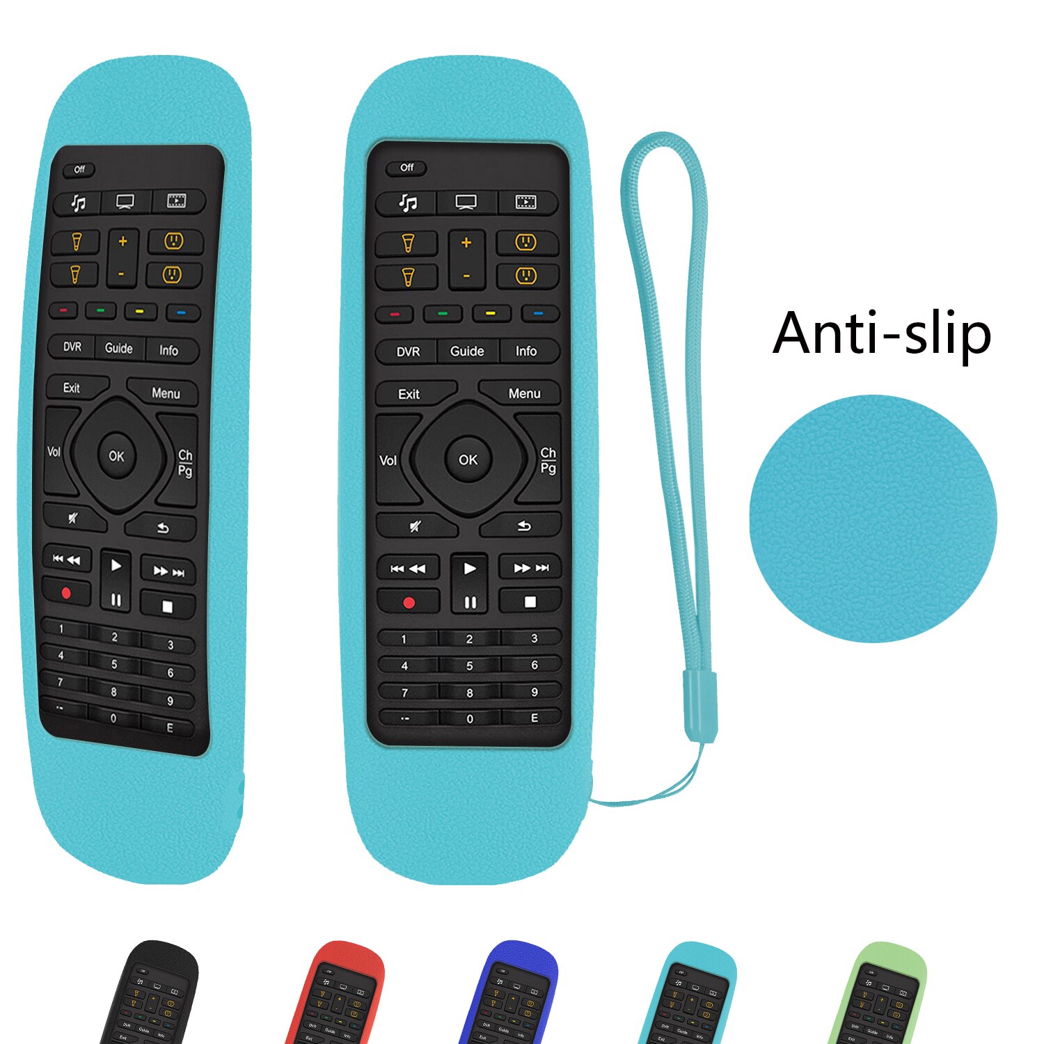 Remote Case for Logitech Harmony Companion All in One Remote Control Shockproof Washable Skin-Friendly Protective Cover