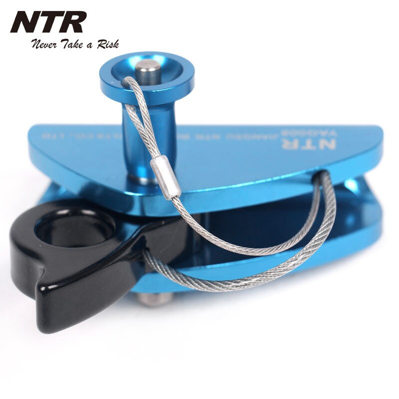 NTR Rock Climbing Rope Grabber Fall Protection Rescue Rope Grabber Outdoor Rock Climbing Accessories
