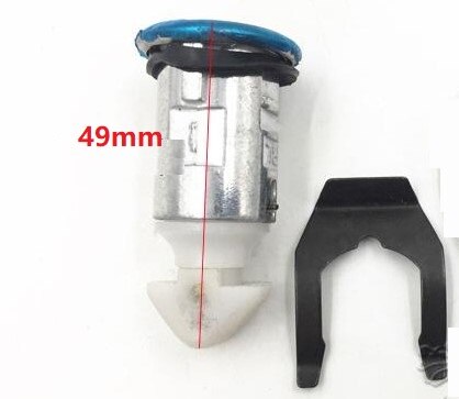 Motorrad Werkzeugkasten Schloss Bausatz mit Clip für Chinesische GY6 QJ Keeway Rolle Motor- ersatzteil