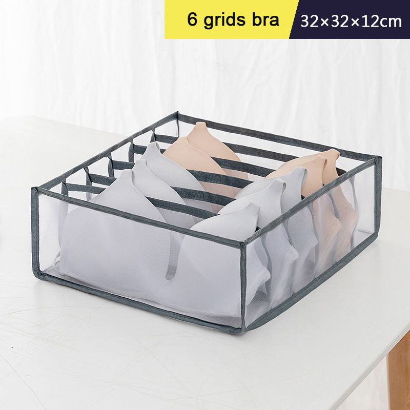 Organizer für Unterwäsche, BH-Organizer, Aufbewahrungsbox, Höschen, Socken, Aufbewahrung, Organisation, Kleiderschrank, Kleidung, Organizer, Schubladenabscheider: Armee Grün