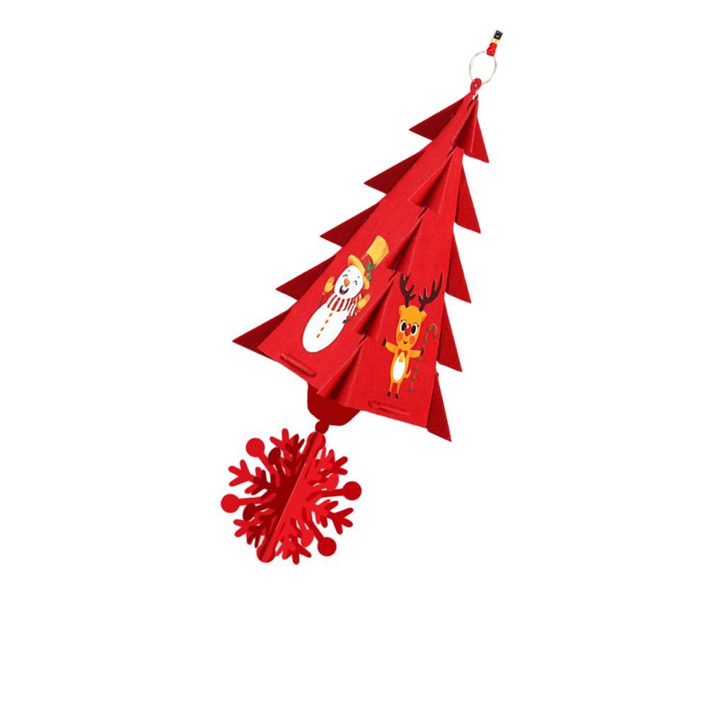 Decorazioni per ciondoli con fiocco di neve per albero di natale: D