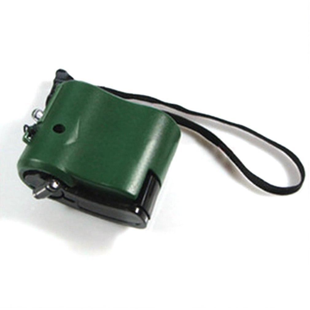 Hand-winding Caricatore di Emergenza USB Manovella Dinamo Manuale Per MP3 MP4 Mobile Del USB Del Telefono Delle Cellule di PDA Accumulatori E Caricabatterie Di Riserva Di Emergenza di ricarica