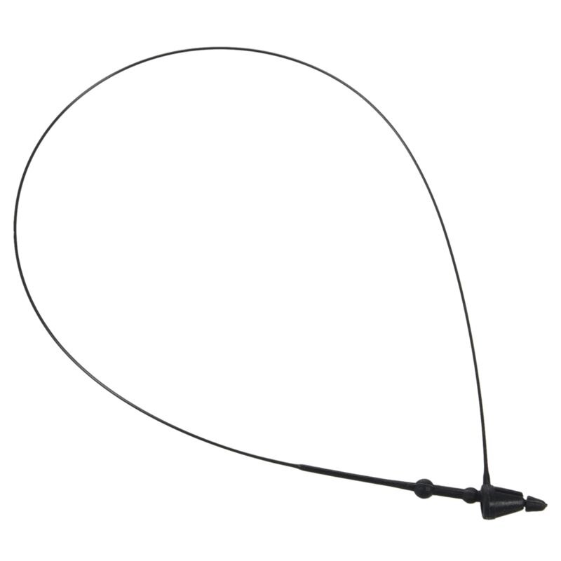 Praktische 7 Inch 1000 Pcs Zwart Snap Lock Pin Loop Plastic Tag Fastener Haak Banden: Default Title