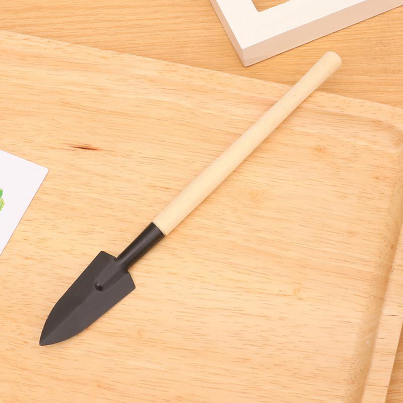 3Pcs/set Mini Shovel Rake Set Shovel For Plants Bonsai Tools Garden Mini Hand Tools Miniature Planting Set Wooden Handle Spade