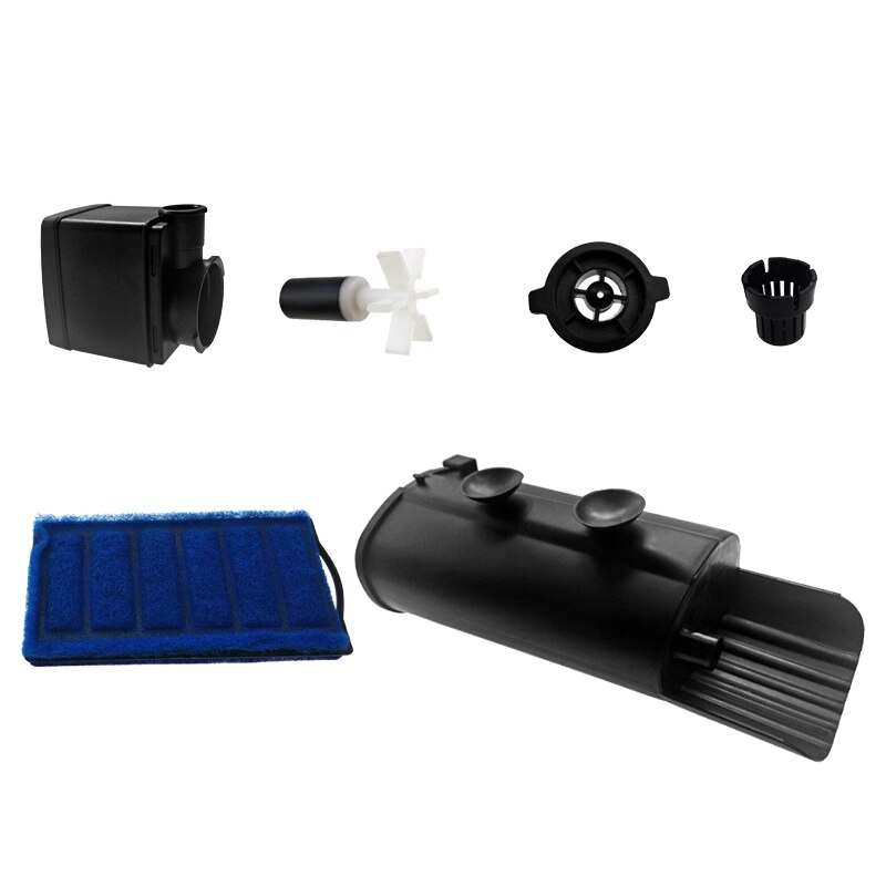 Aquarium schildpad laag water filterpompen aquarium waterval watercirculatie dec 889