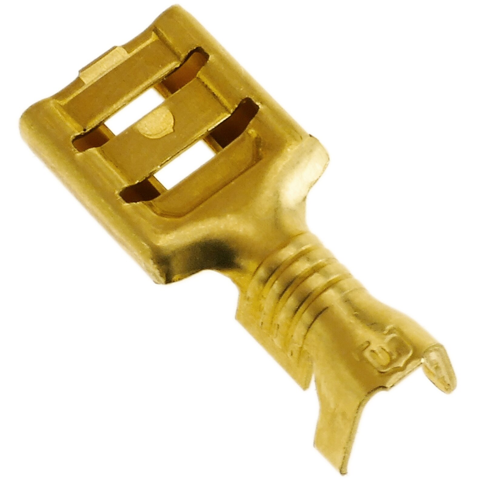 BeMatik-female Faston Terminal 6.3mm Pack of 100 pcs