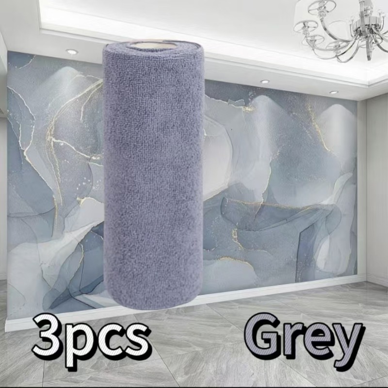 Reusable Cleaning Wipe Household Kitchen Cloth Microfiber Towel Rolls Dish Rags Wash Paper Towel Replacement 1 Roll of 20 Sheets: green