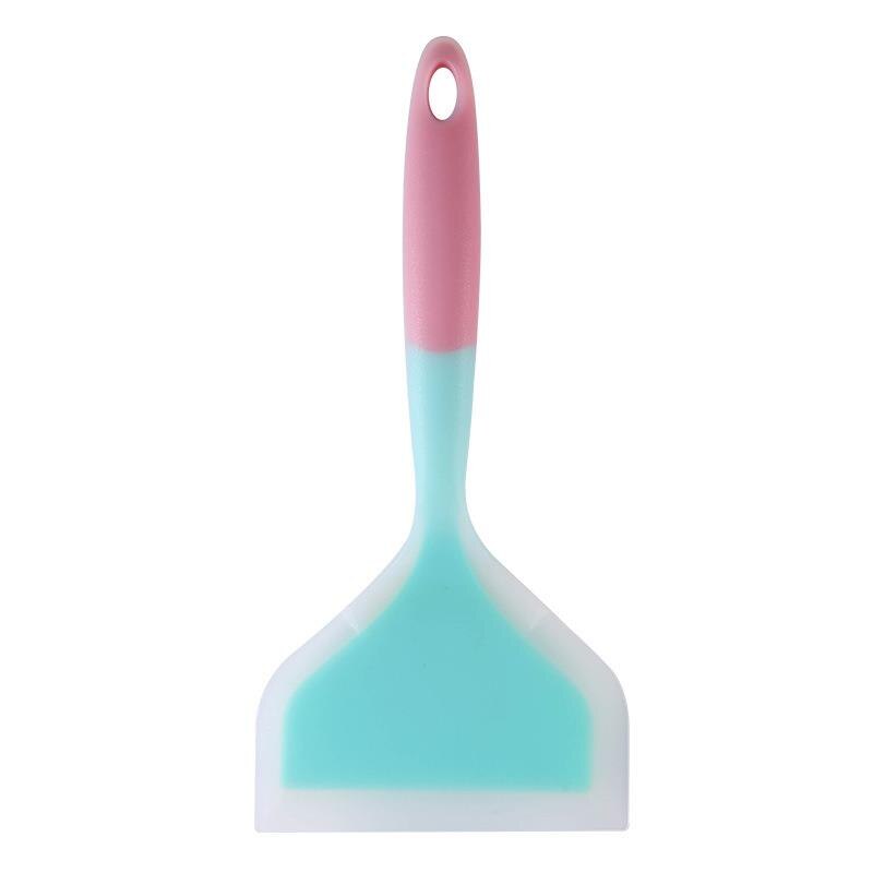 1PC Silicone Cooking Turner Pancake Shovel Non-Stick Beef Meat Wide Pizza Spatula Kitchen Scraper Food Lifters Kitchen Gadgets: 1