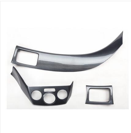 Carbon Fibre Bril Armsteun Deuren Handvat Versnelling Cup Center Sonsole Versierd Frame Voor Subaru Forester 09 10 11 AA476