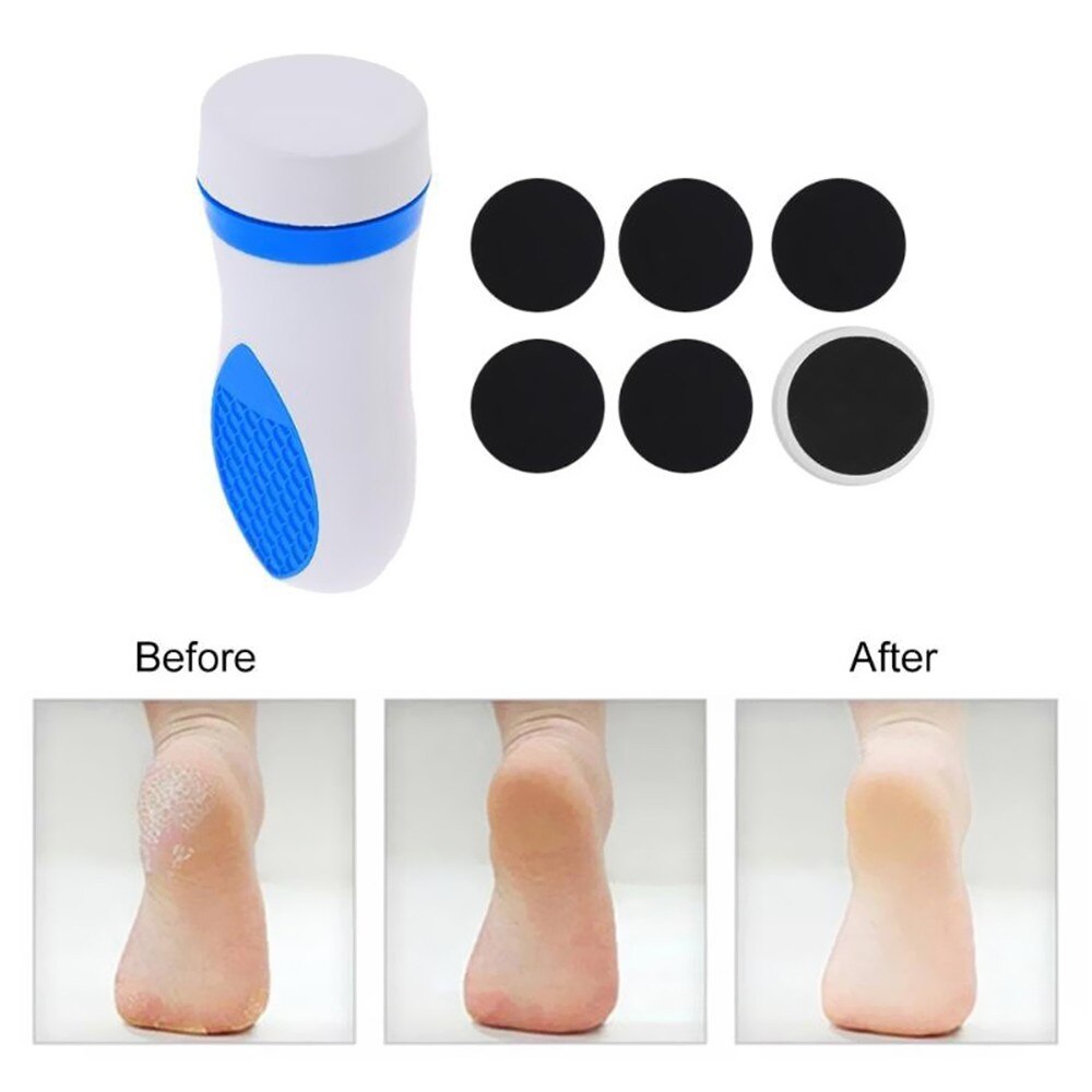 Skin Peeling Device Foot Care Pedi Spin Electric Removes Calluses Massager Pedicure Kit Foot File Hard Skin Callus Remover