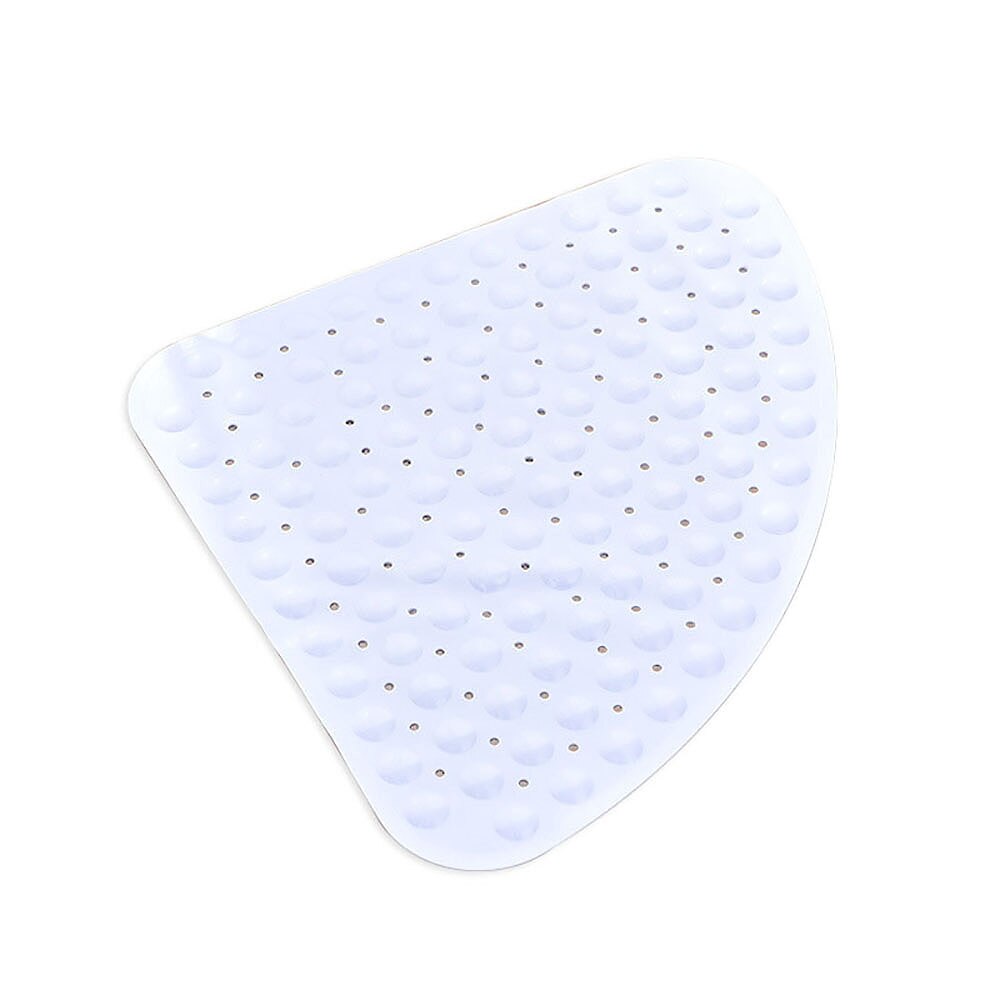 High Quantity Anti Slip Mat For Shower Hotel Toilet Fan-Shaped Antiskid Mat Triangle Bath Mat Drain Kitchen Bathroom Accessories: 02