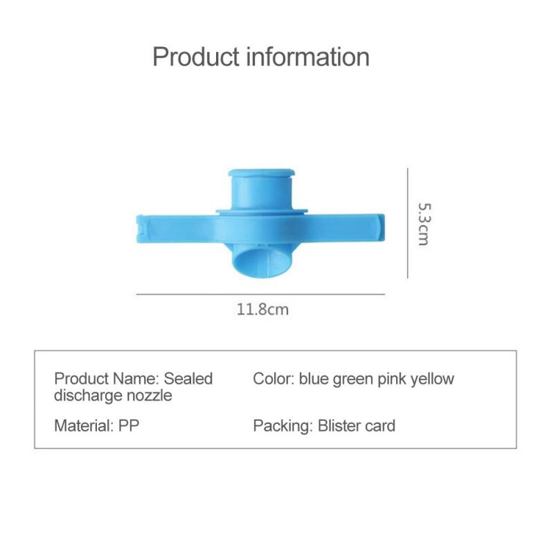 Tætning hæld mad opbevaringspose klip snack forseglingsklip holder frisk forsegling klemme plast hjælper madbesparende rejse køkkenredskaber