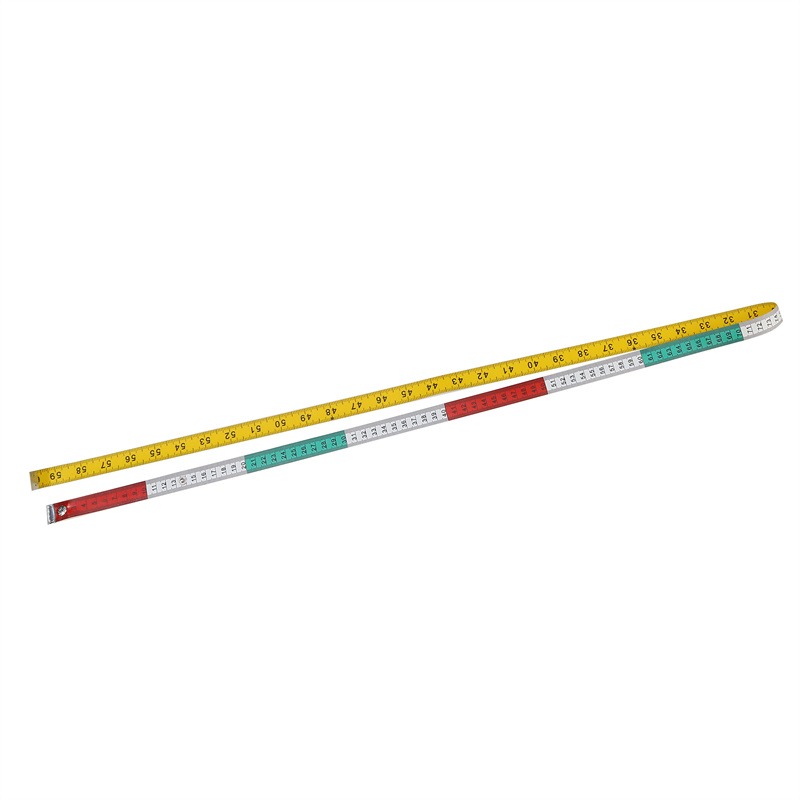 150 cm Duitsland Zacht Meetlint Kleermaker Tape met Drukknopen Lichaam Meten Liniaal Handwerken Naaigereedschap