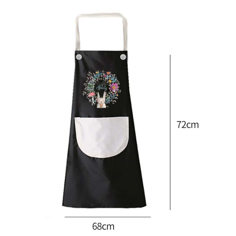 Delantales de Cocina para Hombre y Mujer, Mandil Impermeable a Prueba de Aceite y Agua, Accesorios Domésticos para Hornear