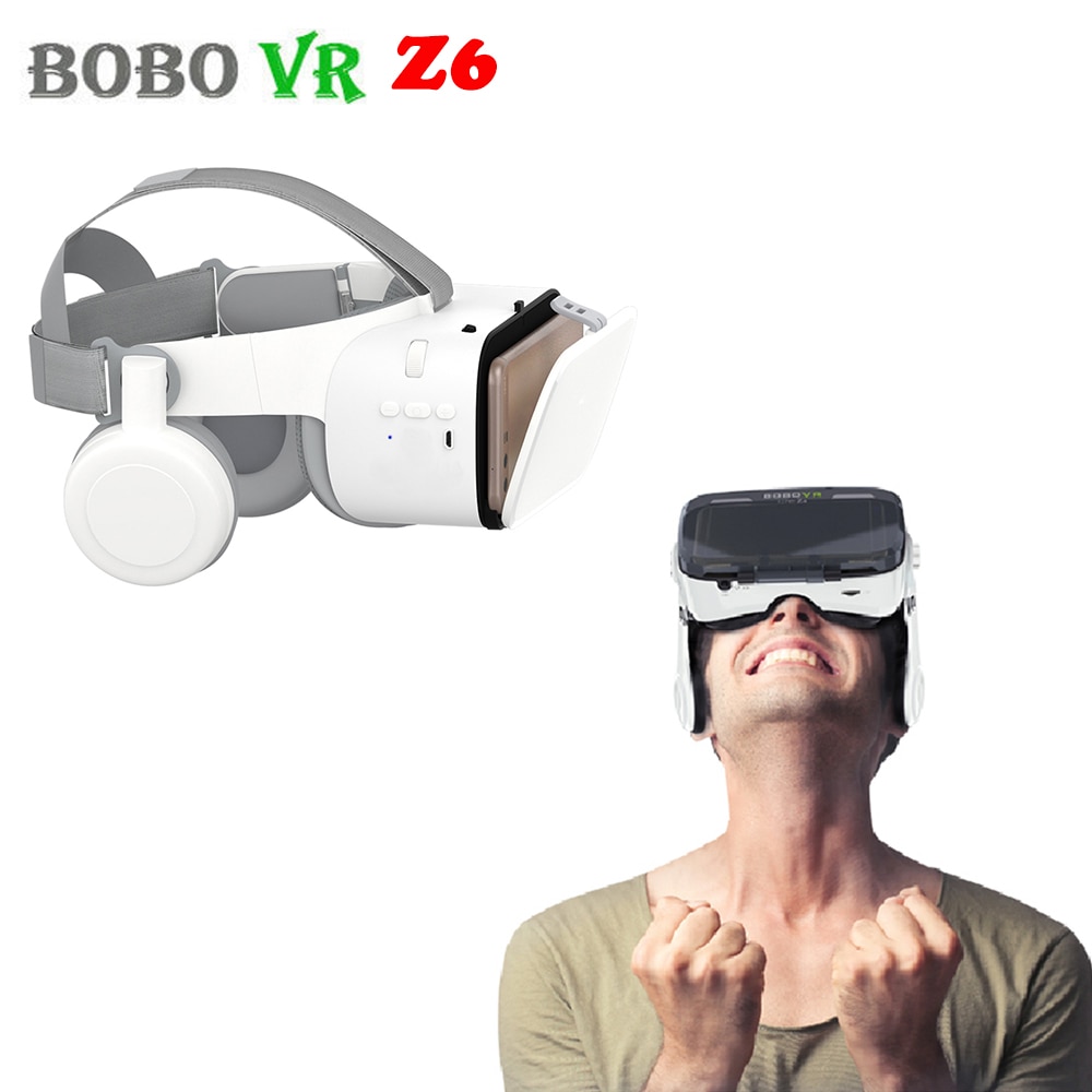 Bobovr Bobo Z6 Bluetooth 3D Vr Bril Virtual Reality Casque Helm Headset Voor Smartphone Mobiele Telefoon Bril Viar Verrekijker