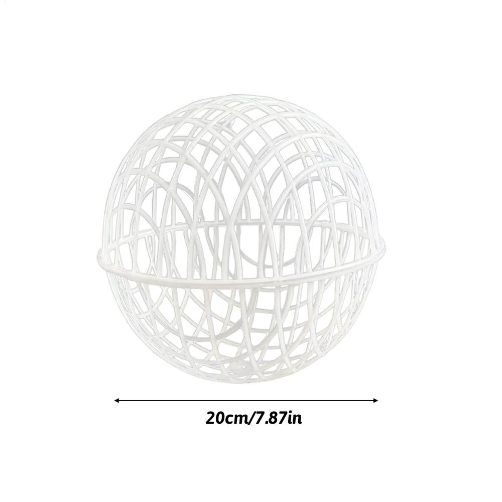 Ball Cage for Chickens 3 Pieces Pet Safety Cage Spherical Chicken Orb Ball Cage Ball-Shaped Chicken Hamster Ball Cage Pigeon: Red